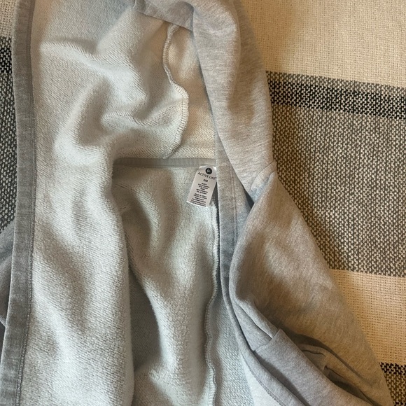 Active Life Gray Knit hoddie sweetheart - Picture 6 of 6